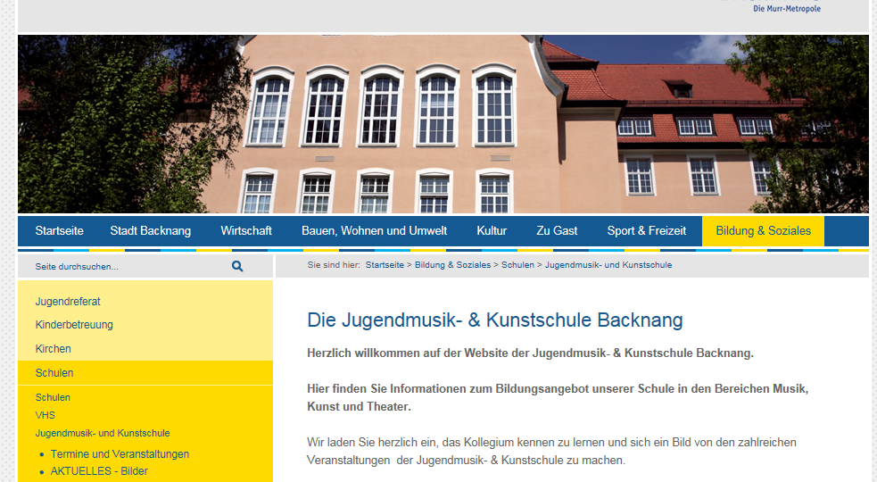 
    
            
                    Homepage Jugendmusikschule
                
        
