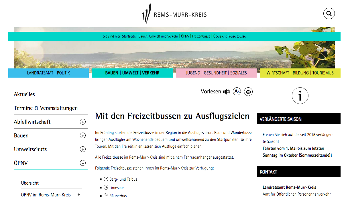 
    
            
                    Screenshot Homepage Landratsamt Freizeitbusse
                
        
